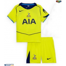 Otroški Nogometni dresi Tottenham Hotspur Tretji 2025-26 Kratek Rokav (+ Kratke hlače)